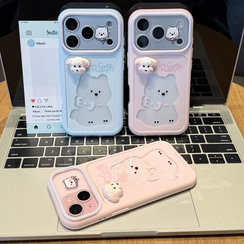 情侣西高地防摔手机壳多机型适配