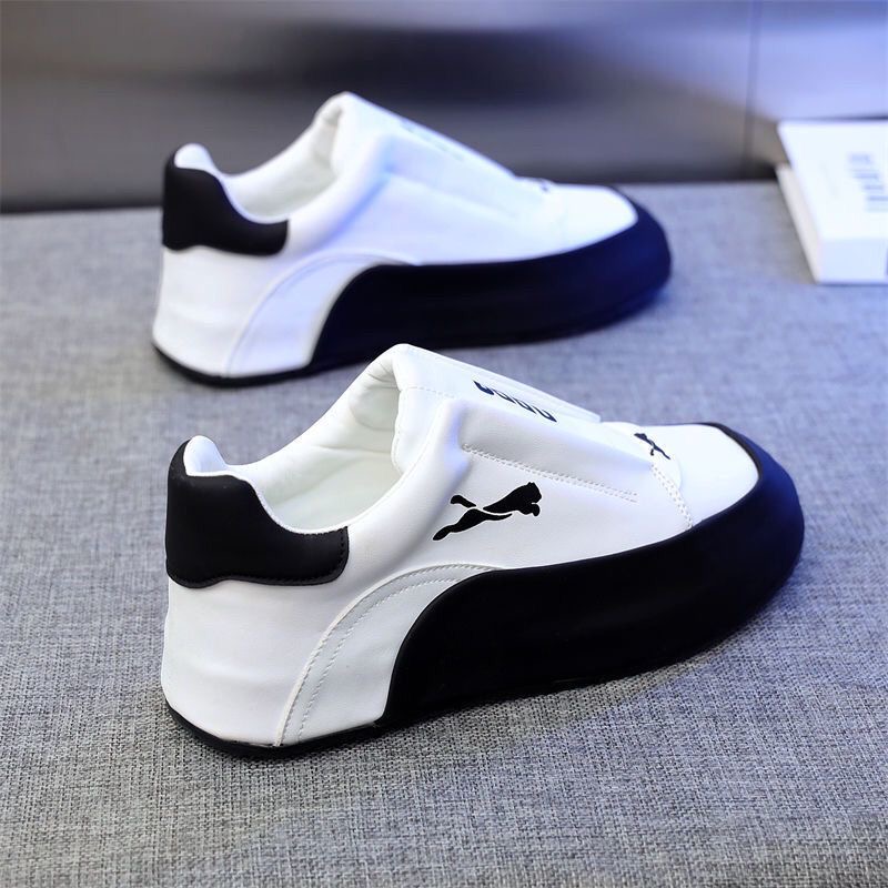 2025新款板鞋春秋男款时尚小众百搭懒人一脚蹬轻便舒适男款休闲鞋