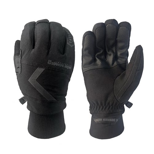 TACLAB新款雪地野人冬季驾驶机车滑雪防水防风保暖户外防寒手套男