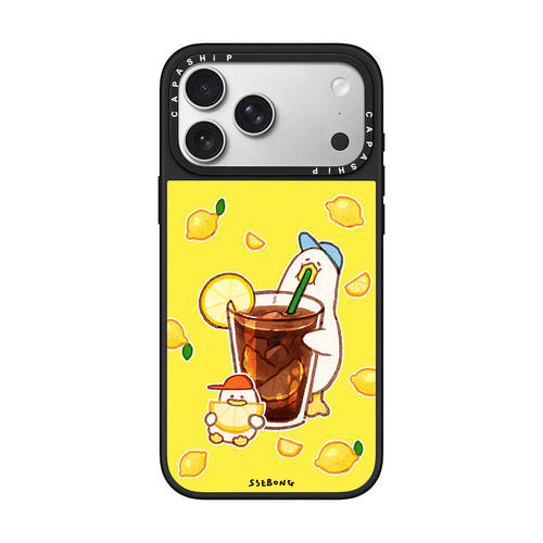 C家适用苹果15iPhone14plus16镜面三星13promax17磁吸Magsafe可爱颓废鸭18xr手机壳12防摔新款11高级感保护套