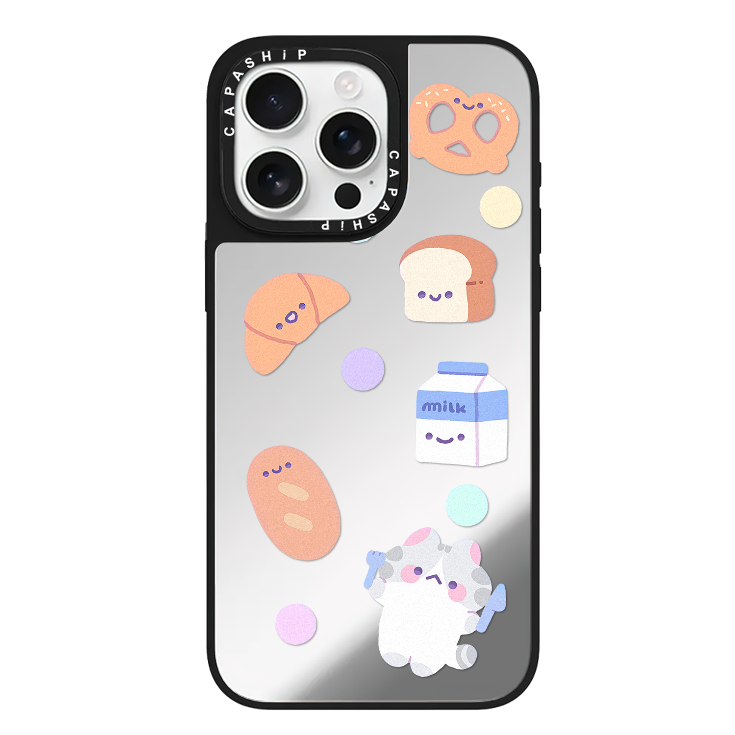 CASE适用苹果15iPhone14plus16镜面13promax17磁吸Magsafe云朵猫咪xr手机壳12防摔11新款xs高级感tif保护套