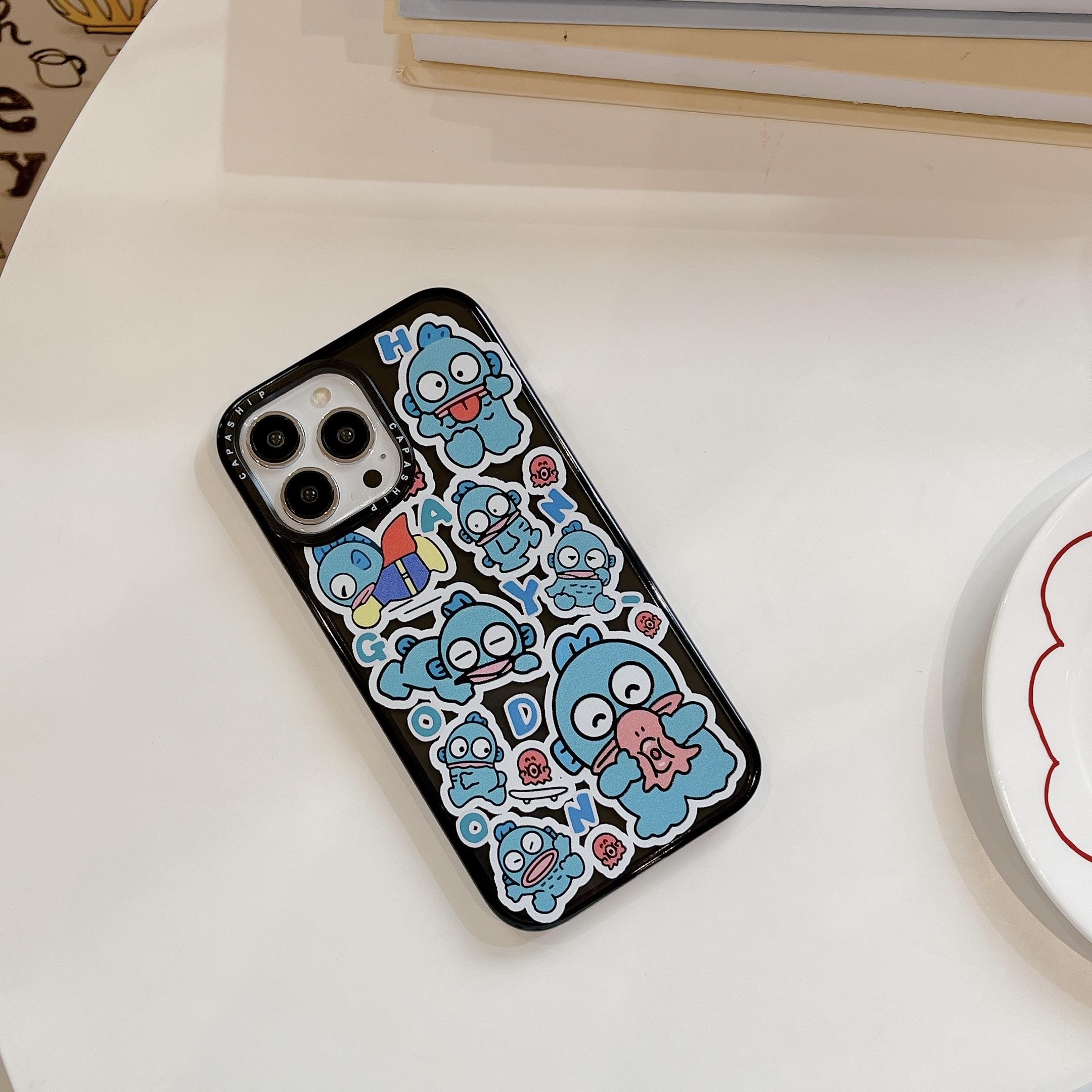 适用苹果15iPhone14plus16透明13promax17可爱xsmax小丑鱼汉顿xr手机壳苹果11新款iPhone12防摔高级感保护套