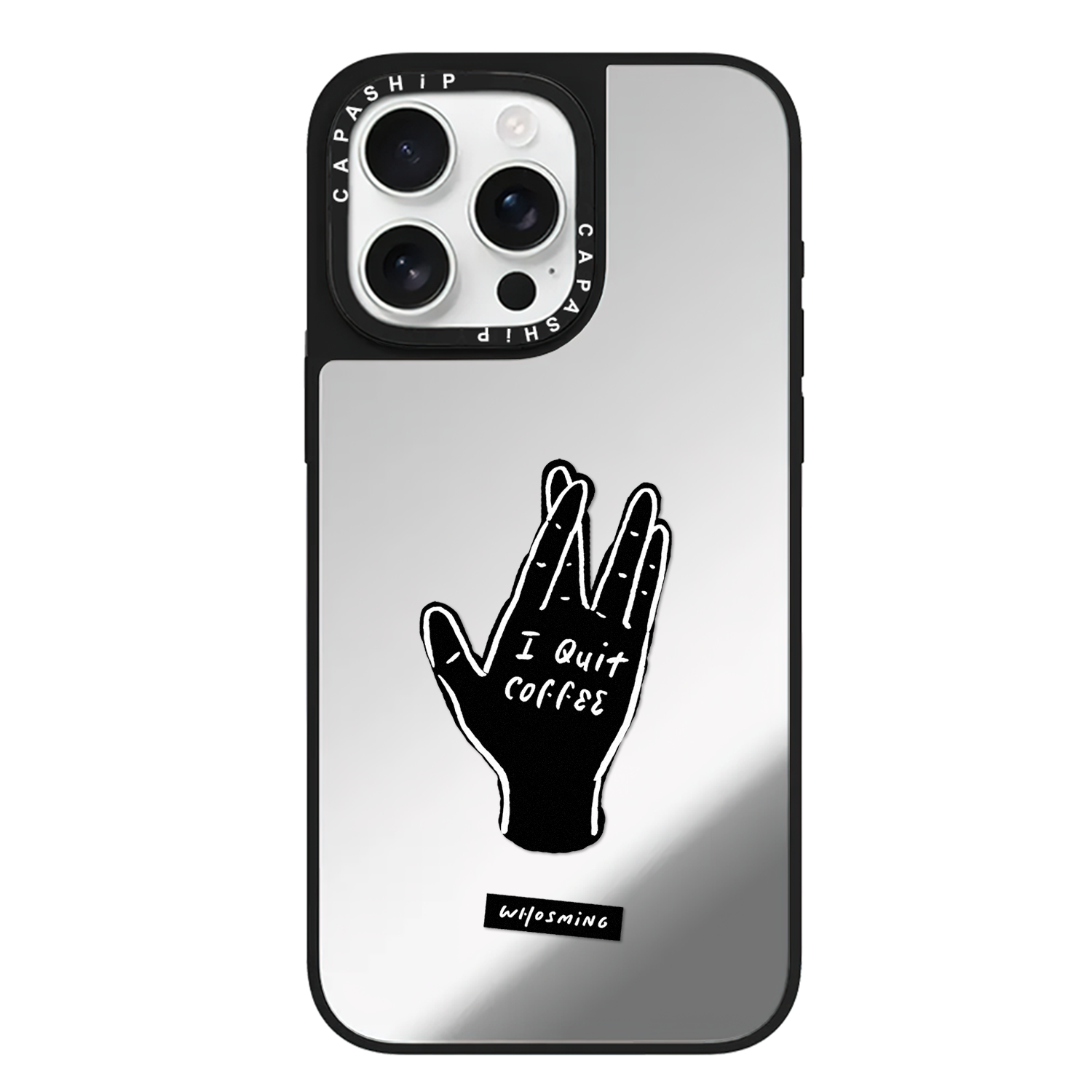 CASE适用苹果15iPhone14plus16镜面13promax17磁吸可爱咖啡小猫小狗 xr手机壳12防摔11新款xs高级感tif保护套