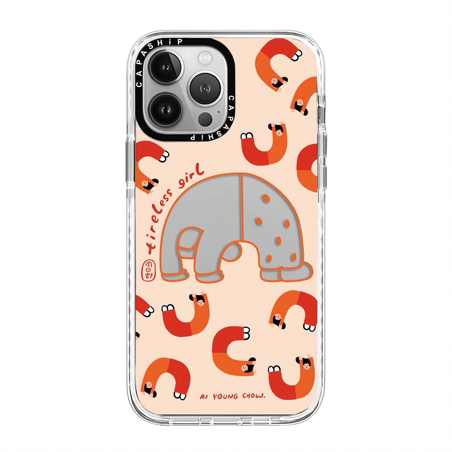 CASE适用苹果15iPhone14plus16亚克力13promax17Magsafe磁吸下腰女孩创意手机壳12防摔11新款高级感tif保护套