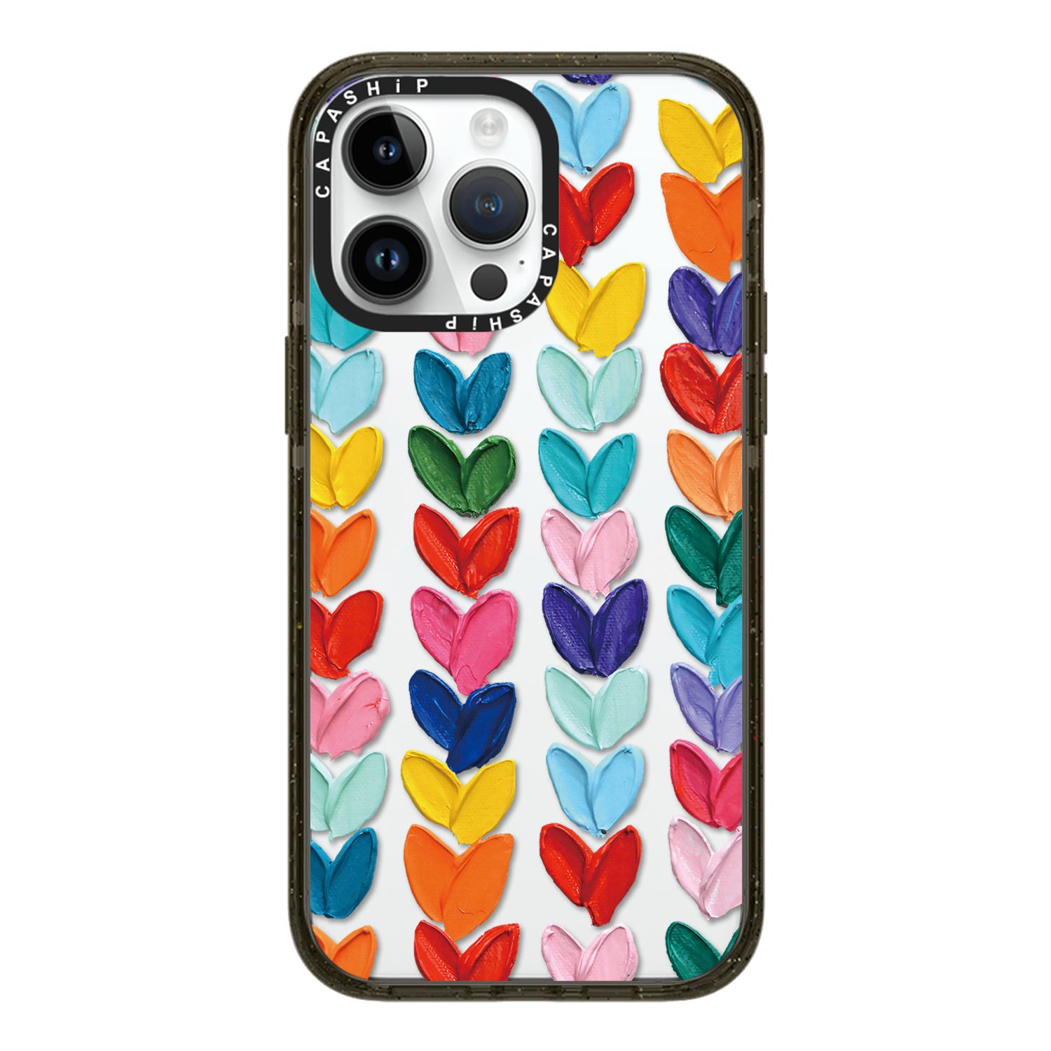 CASE适用苹果15iPhone14plus16亚克力13promax17透明Magsafe磁吸涂鸦爱心手机壳12防摔11新款高级感tif保护套