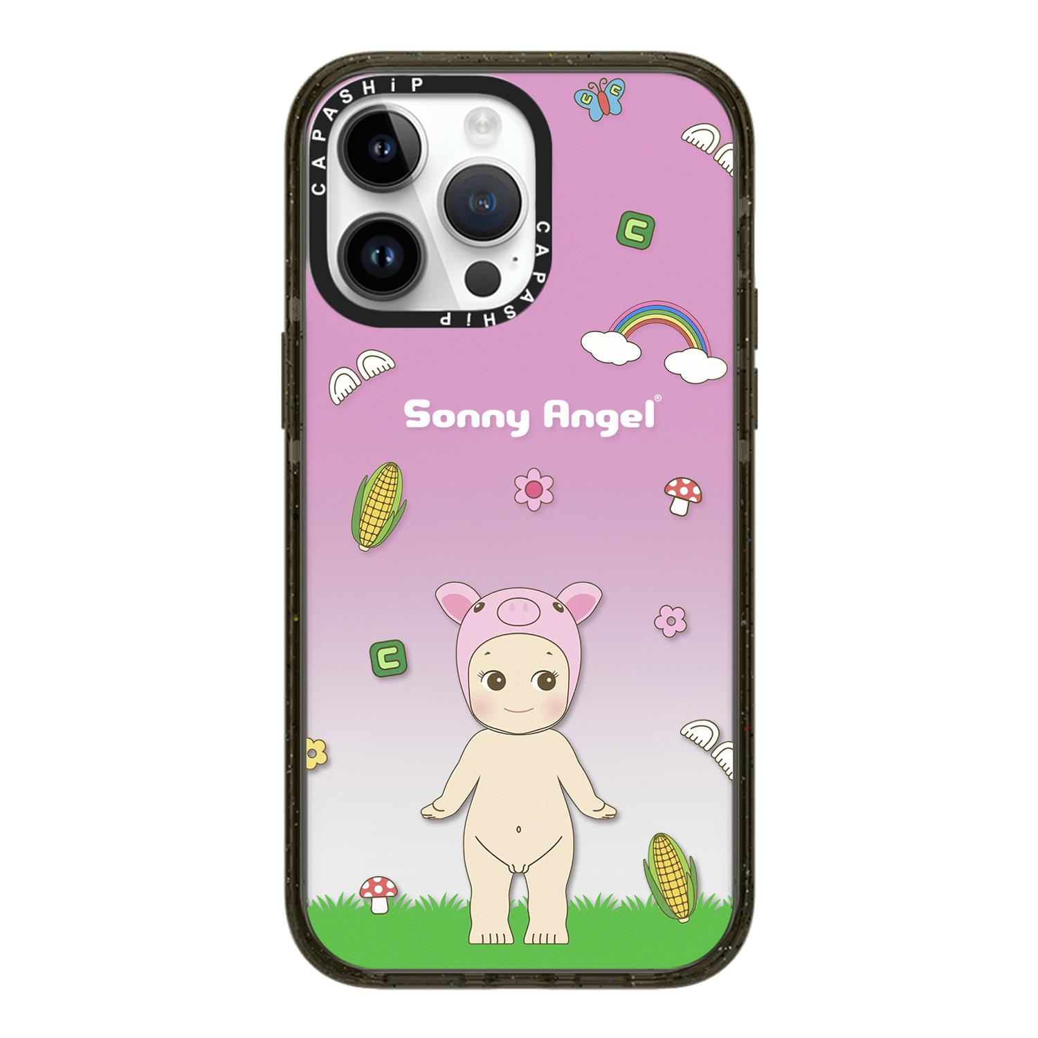 CASE适用苹果15iPhone14plus16亚克力13promax17透明Magsafe磁吸农庄天使手机壳12防摔11新款高级感tif保护套