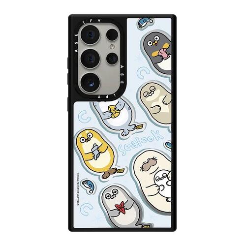 海豹sealook手机壳磁吸magsafe亚克力防摔保护套适用于三星Galaxy S25ultra/S25/S24/S23ultra可爱个性s26