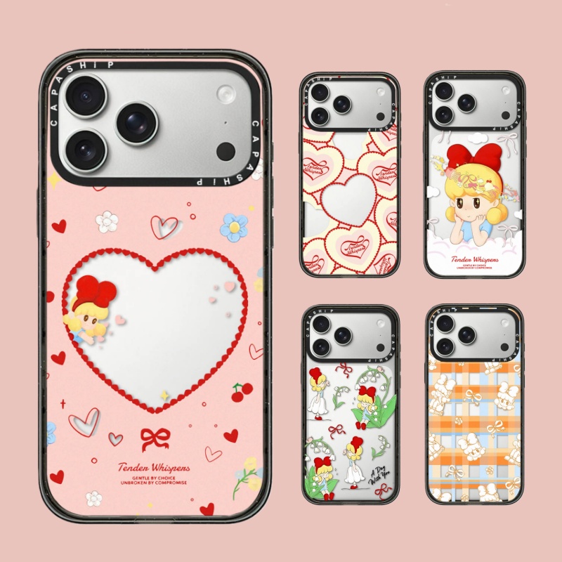 CASE适用苹果15iPhone14plus16亚克力13promax17磁吸Magsafe可爱捧花少女手机壳12防摔11新款高级感ti保护套