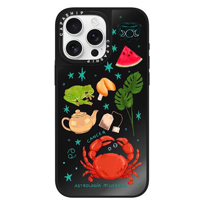 C家适用苹果15iPhone14plus16黑镜13promax磁吸ASTROLOGIA MILLENNIAL十二星座xr手机壳12防摔11xs保护套tif