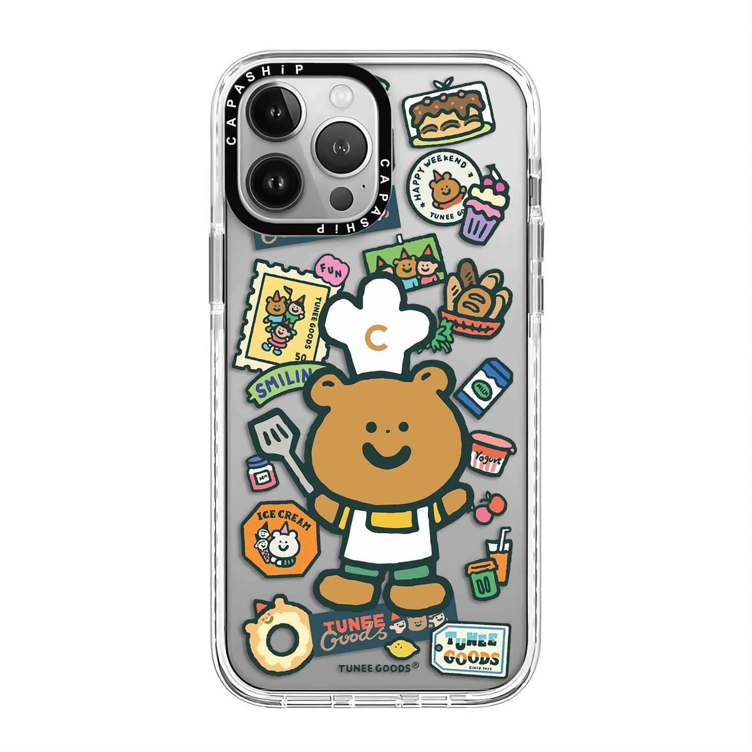 CASE适用苹果15iPhone14plus16亚克力13promax17透明Magsafe磁吸团子家族tif手机壳12防摔11新款高级感保护套