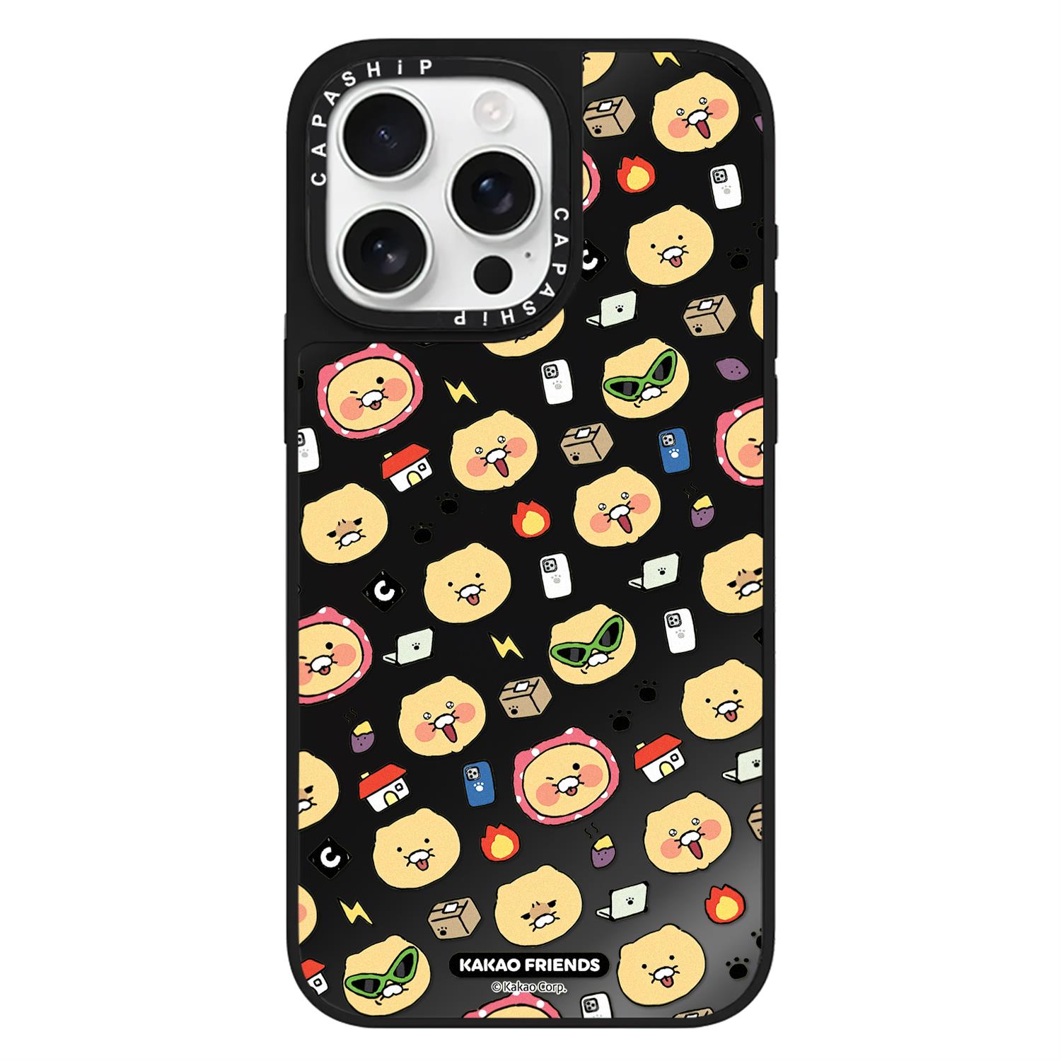 CASE适用苹果15iPhone14plus16黑镜13promax17磁吸潮牌KAKAO春植xr手机壳12防摔11新款xs高级感tif保护套