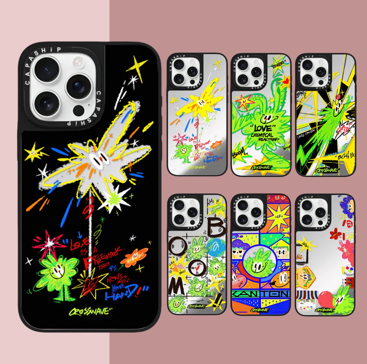 CASE适用苹果15iPhone14plus16镜面13promax17磁吸可爱高光时刻xr手机壳12防摔11新款xs高级感tif保护套