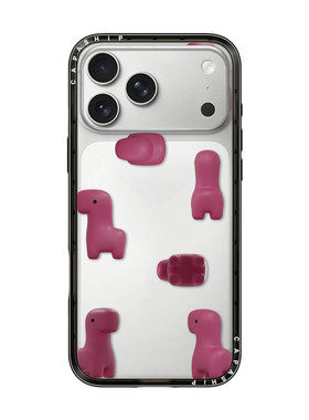 CASE适用苹果15iPhone14plus16四方新壳体13promax17磁吸Magsafe可爱绿色恐龙手机壳防摔新款高级感ti保护套