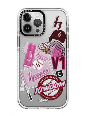 CASE适用苹果15iPhone14plus16亚克力白边13promax17磁吸Magsafe潮牌KBO2棒球手机壳12防摔11高级感tif保护套