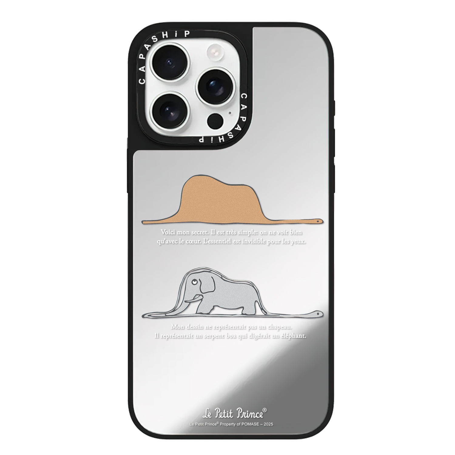 CASE适用苹果15iPhone14plus16镜面13promax17磁吸Magsafe卡通小王子手机壳12防摔11新款xs高级感xr保护套tif