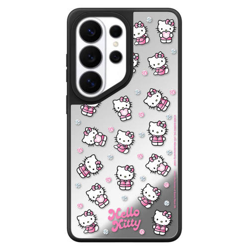 C家适用三星Galaxy S25ultra/S26磁吸magsafe镜面可爱凯蒂猫kitty猫手机壳S24/S23ultra新款防摔高级感保护套