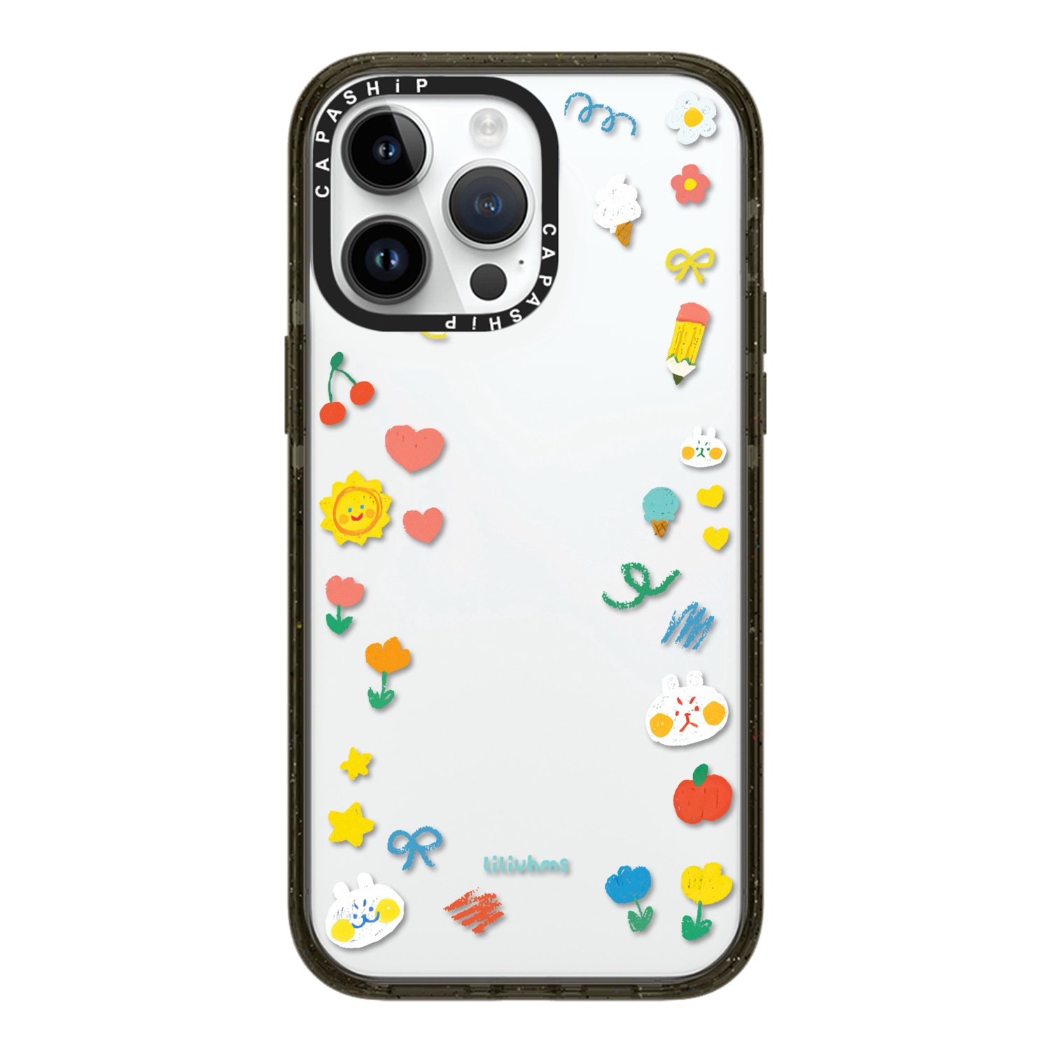 C家适用苹果15iPhone14plus16亚克力13promax17磁吸Liliuhms漫画兔子手机壳12防摔11新款高级感tif保护套图片