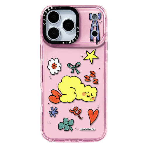 C家适用苹果15iPhone14plus16透明13promax17/18proTPU可爱炸虾兔子xr软手机壳12防摔11新款xs高级感保护套