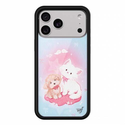 Wildflo猫猫狗狗毛绒派对Furry Friends苹果18promax手机壳iPhone17/16/15/14/13Pro/air/plus保护套防摔WF壳