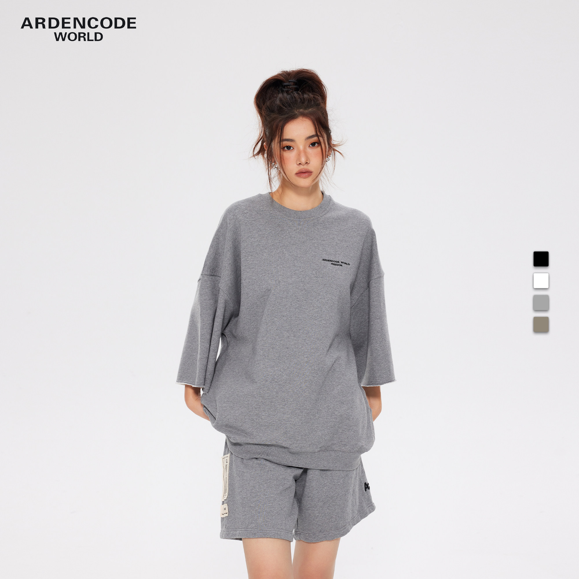 毛边短袖ARDENCODE复古
