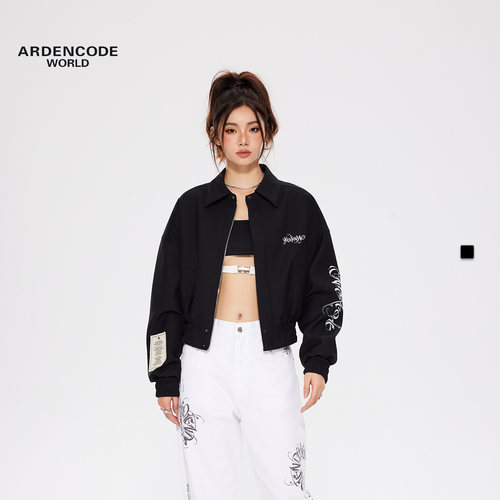 印花短款西装ARDENCODE
