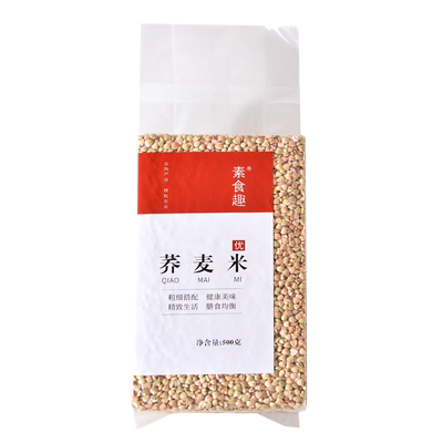 新米荞麦米纯荞麦仁三角麦乔麦大米五谷杂粮米粥料主食粗粮饭5斤