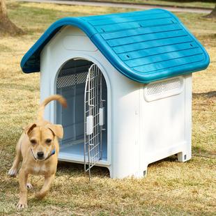 Dog House Outdoor Waterproof Dog Kennel Outdoor Dog House Dog Cage Villa Pet Supplies for Large Dogs
