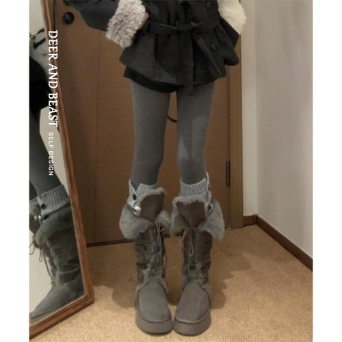 长筒雪地靴女款2025新款爆款冬季