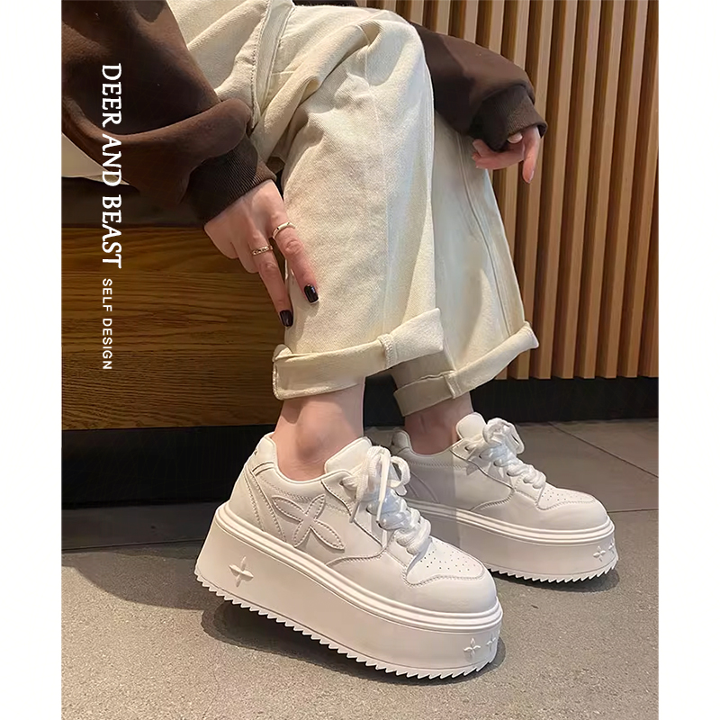 春季款白色7CM2025SPR1新品防滑