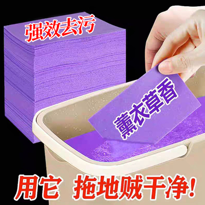 地板清洁片清香型去污除垢木瓷砖家用拖地清洗剂留香杀菌多效神器