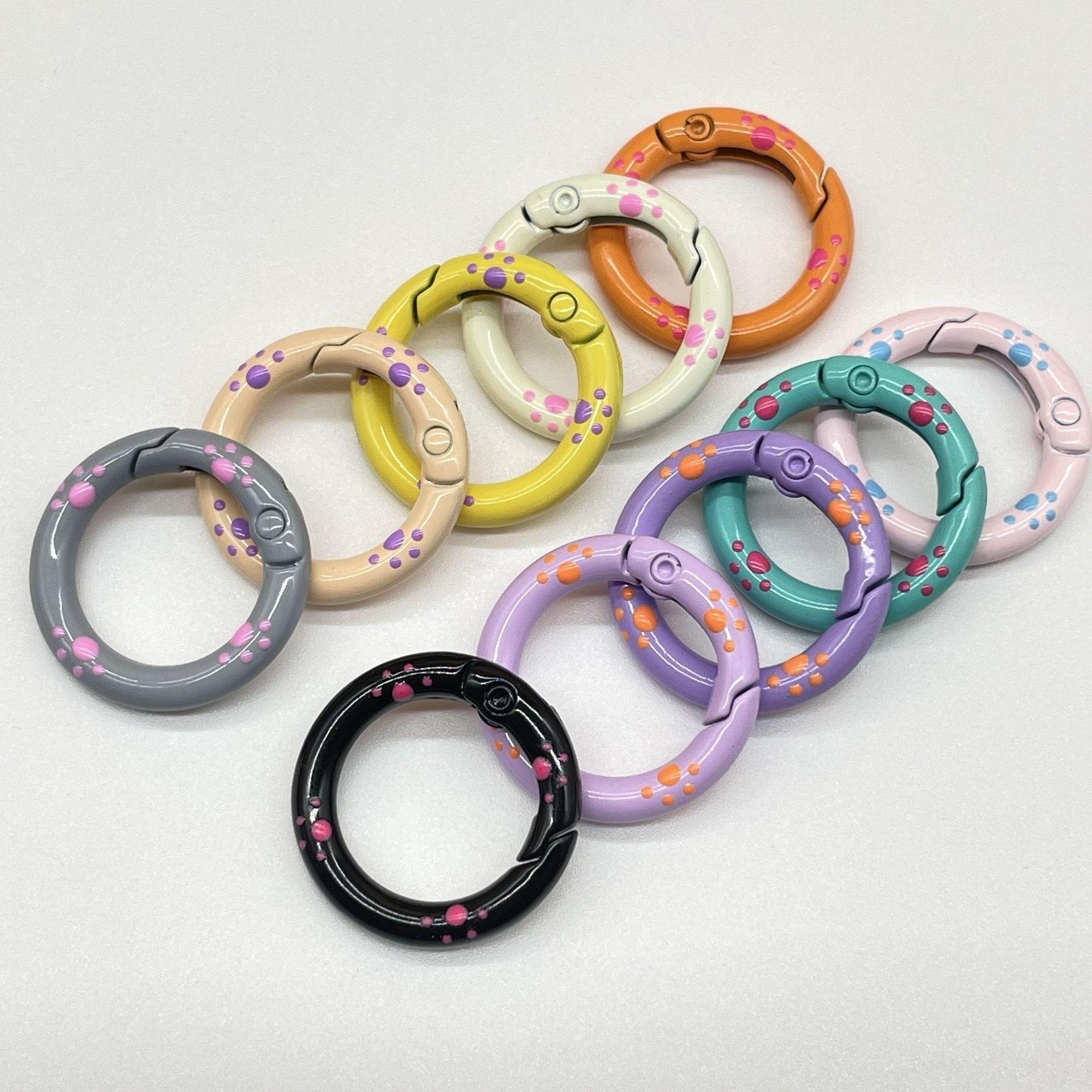 钥匙圈包带挂绳双孔齐全包钥匙扣卡片登山扣配件挂环螺丝扣圆圈扣,服饰配件/皮带/帽子/围巾,钥匙扣,淘宝优惠券,粉丝福利购,淘宝优惠卷