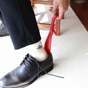 居家好物鞋拔子鞋拔子便携穿鞋器一脚蹬塑料短鞋拔家用儿童提鞋器