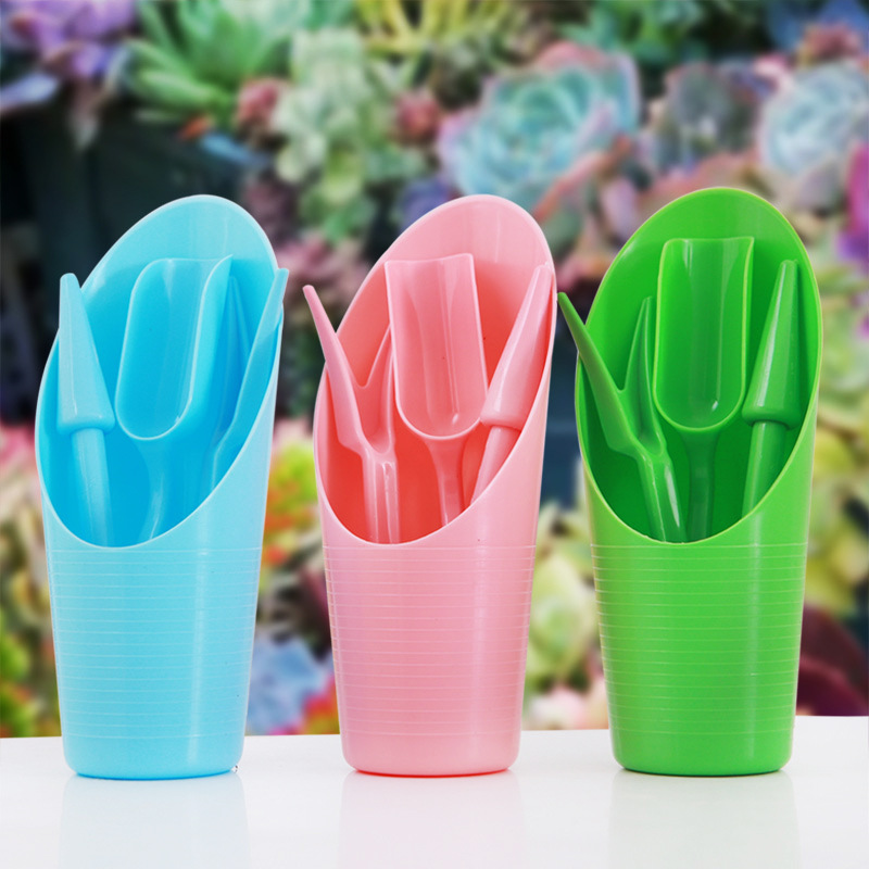 铲子园艺工具四件套小工具起苗器工具套装起苗器种花多肉种植圆筒