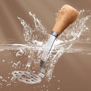 不锈钢压泥器芋泥土豆紫薯泥牛油果捣碎器宝宝辅食工具捣碎勺