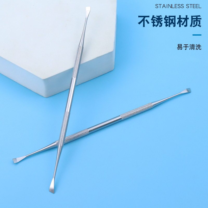 新款犬用洁牙牙结石宠物狗狗尖头洁齿刮刀护龈清洁去牙结石工具