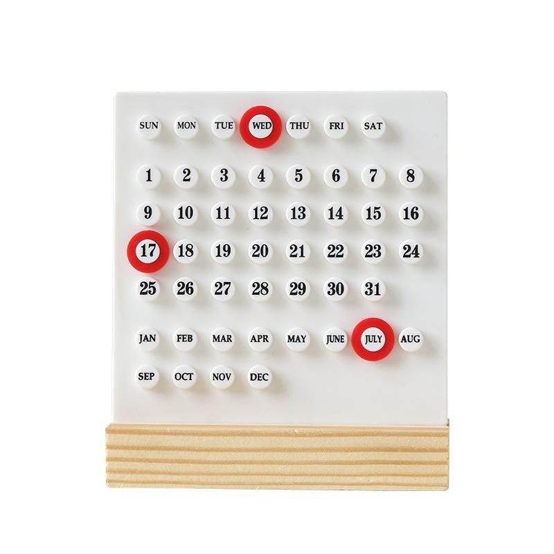 摆件创意日历本日历北欧风塑料ins装饰风格台历小摆件diy,家居饰品,桌面摆件,淘宝优惠券,粉丝福利购,淘宝优惠卷