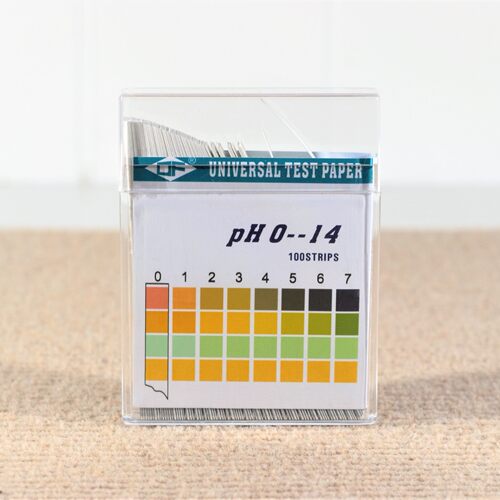 100条DF0到14科教实验类0到14ph试纸英文版实验用品