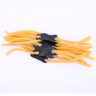 弹弓6090粗皮筋管弹弓配件传统皮筋组射击用品碗托助力圆皮组配件