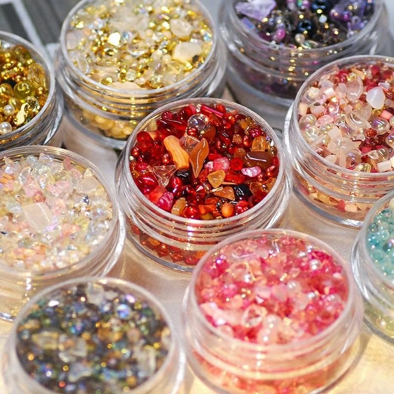 DIY混色组合贝壳冰晶超仙气指甲偏光碎钻装饰钻美甲饰品装贴,饰品/流行首饰/时尚饰品新,其他DIY饰品配件,淘宝优惠券,粉丝福利购,淘宝优惠卷