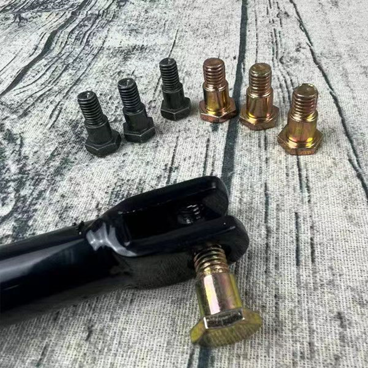 电动车配件电瓶车边撑螺丝螺栓小支撑8mm螺丝脚撑边支架螺丝