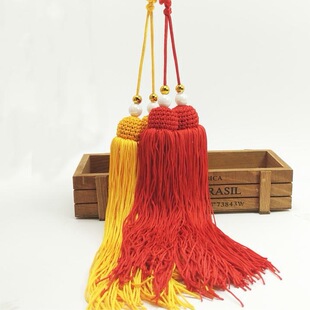 剑穗长剑穗短穗剑饰红绳剑流苏长穗剑比赛流苏穗子双流苏表演质感