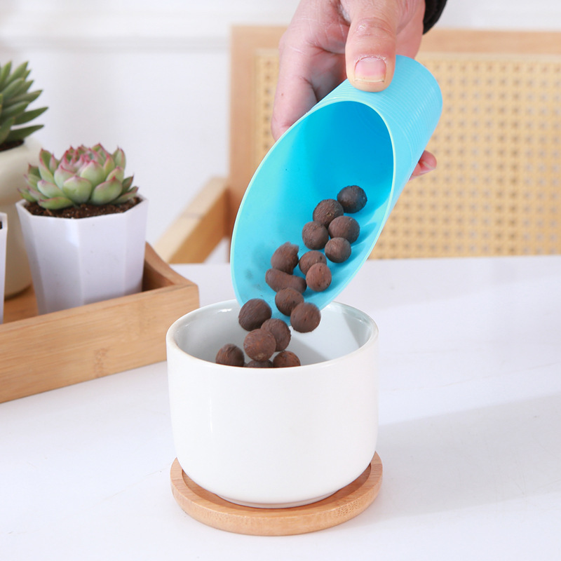 工具套装打孔器铲子多肉种植四件套起苗器园艺工具铺面勺种花圆筒