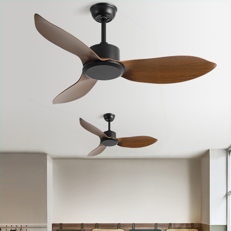 工业无灯吊扇大风力餐厅饭馆商用顶电风扇美式客厅家用风扇复古吊