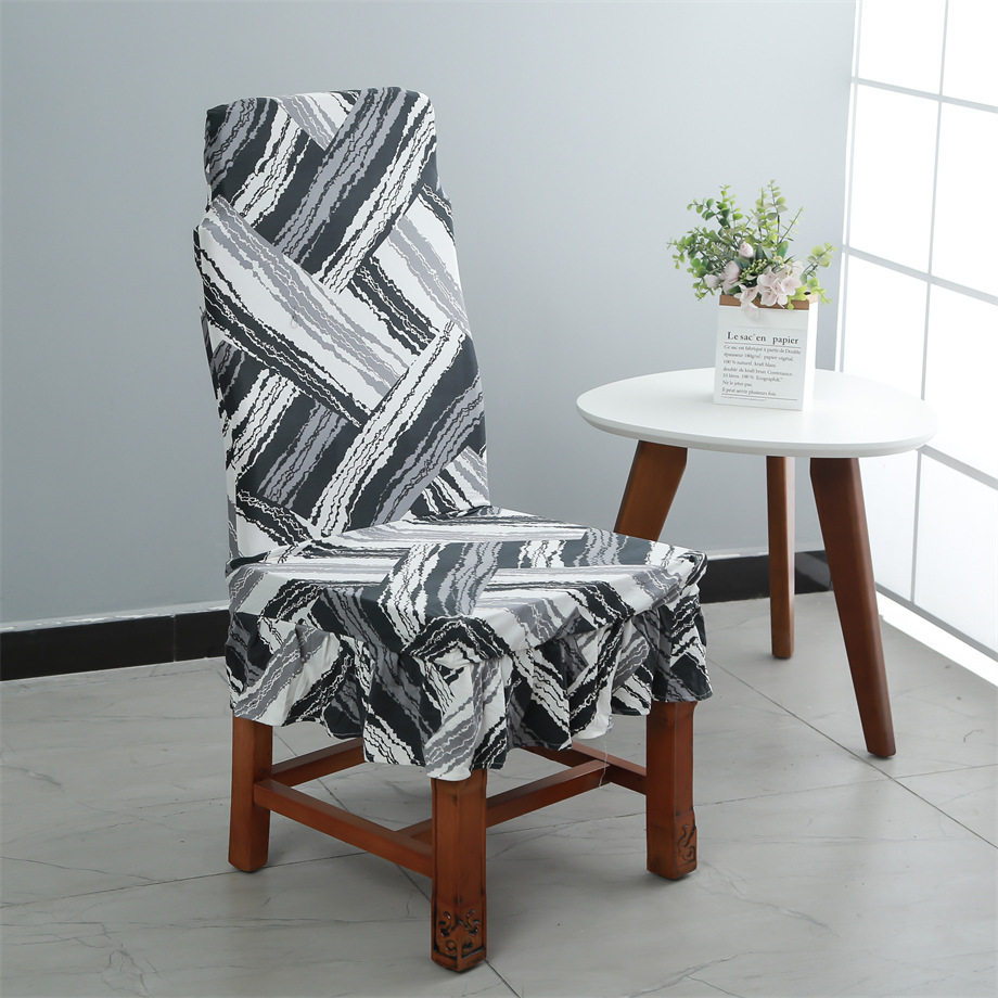 餐桌椅子套罩四季通用2024弹力中式复古典保护红木板凳座椅罩