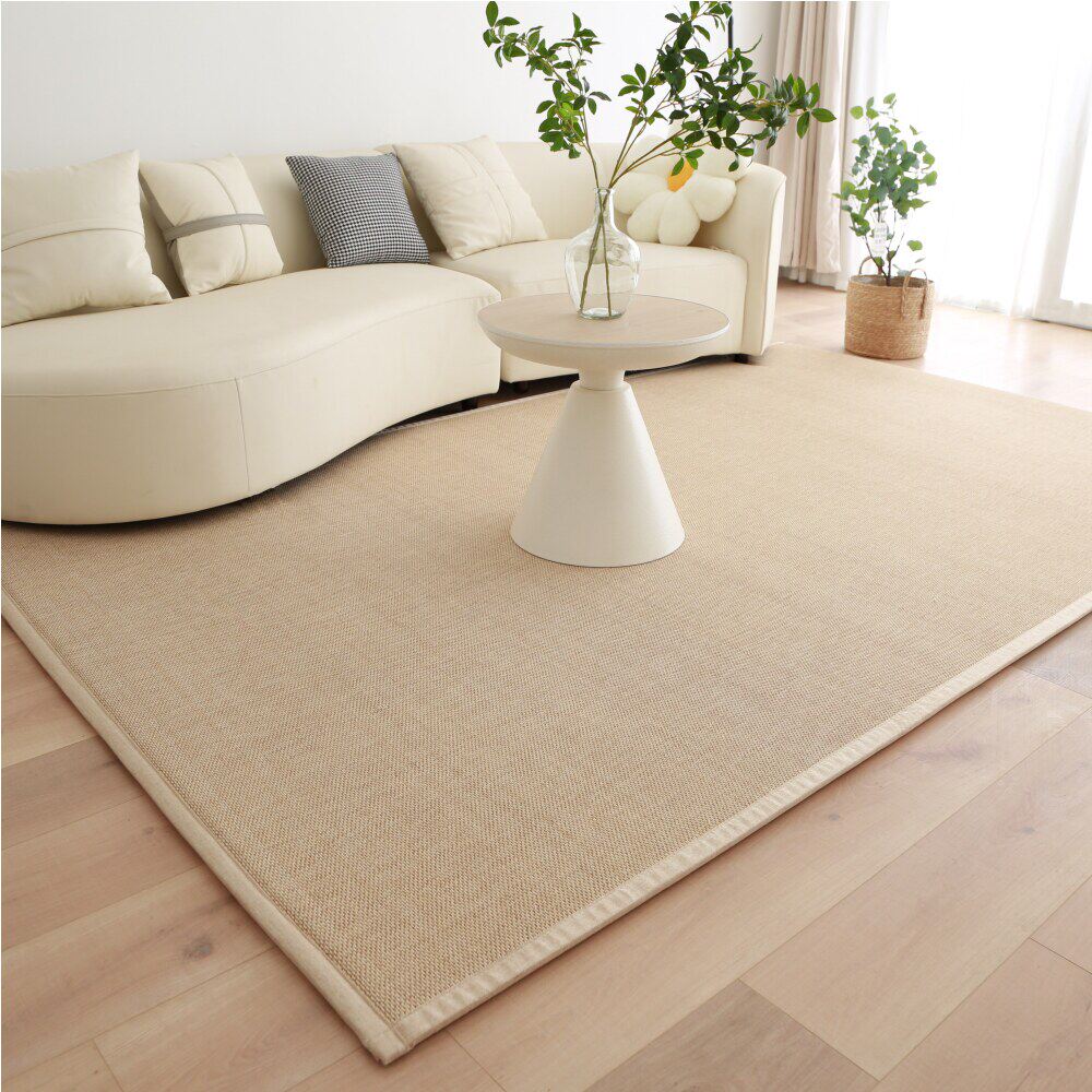 德国竹编地毯原木茶室加厚竹席凉席垫夏天卧室简约榻榻米飘窗地垫