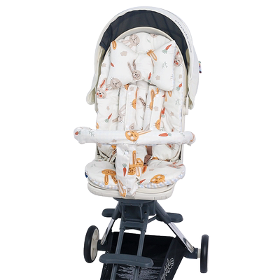 普洛可a8溜娃神器秋冬保暖棉坐垫