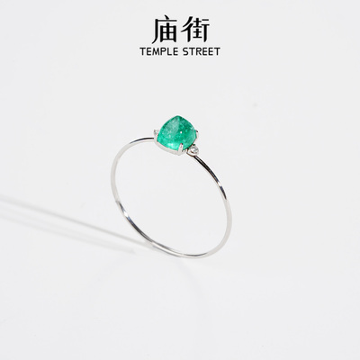 【庙街】祖母绿戒指（多样性发一）
