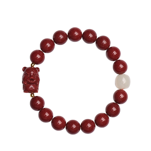 保真朱砂手串本命年手链十二生肖鼠牛兔蛇龙羊猴鸡猪属兔礼物男女