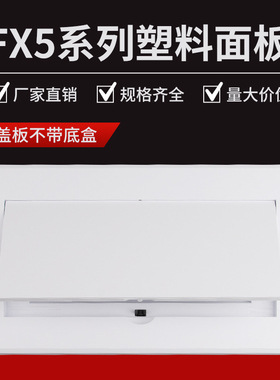 家用配电箱面板时尚平面盖板9/13/16/18/20回路电表箱PZ30塑料盖