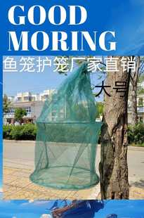 暂养护笼鱼护鱼篓渔网网箱折叠圆形龙虾螃蟹泥鳅黄鳝暂养吊笼垂钓